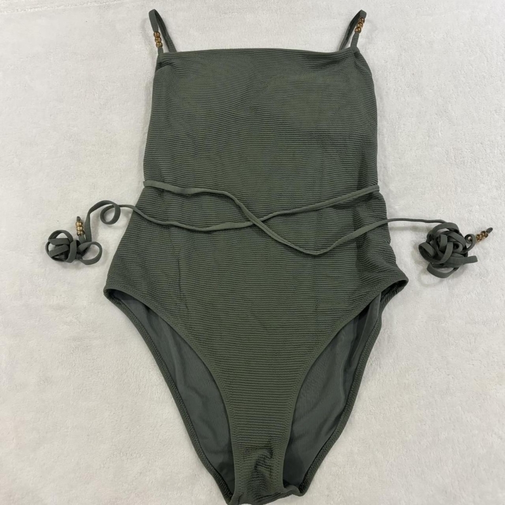 Aerie Green One-Piece Swimsuit